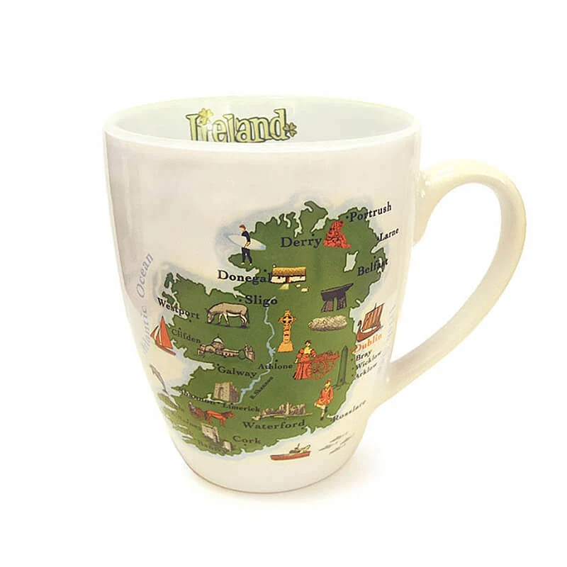 Map of Ireland Coffee Mug