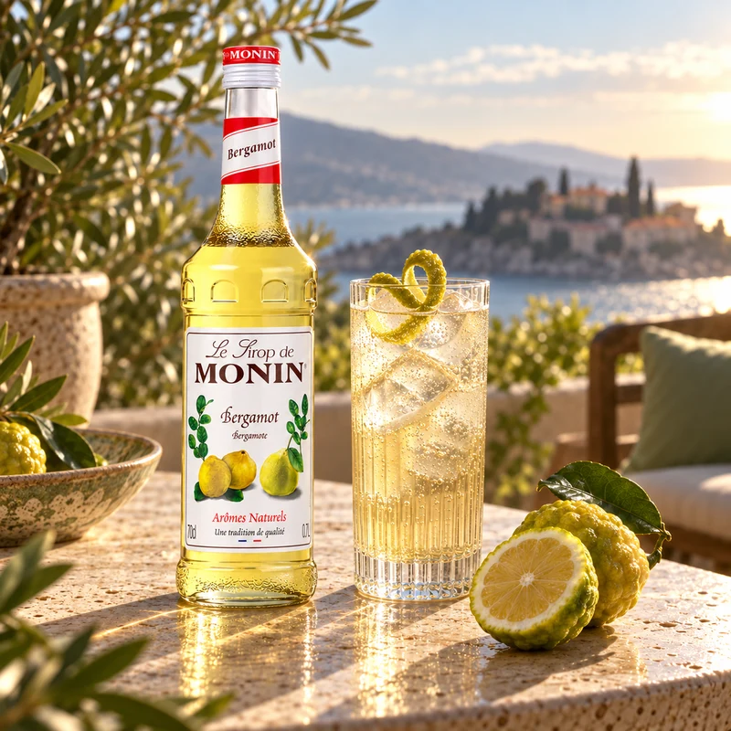 Monin Bergamot Syrup, France - 700ML