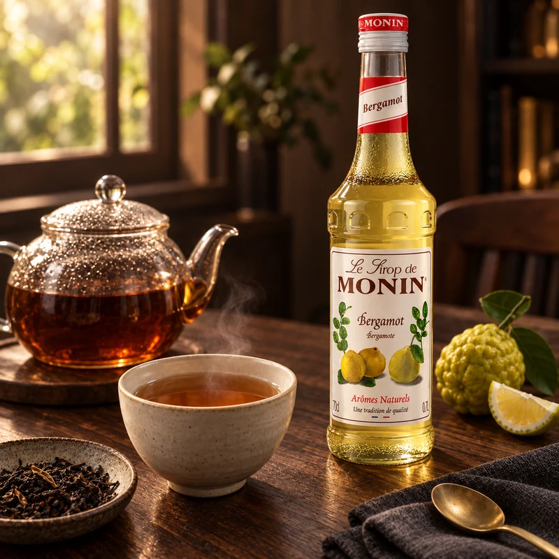 Monin Bergamot Syrup, France - 700ML