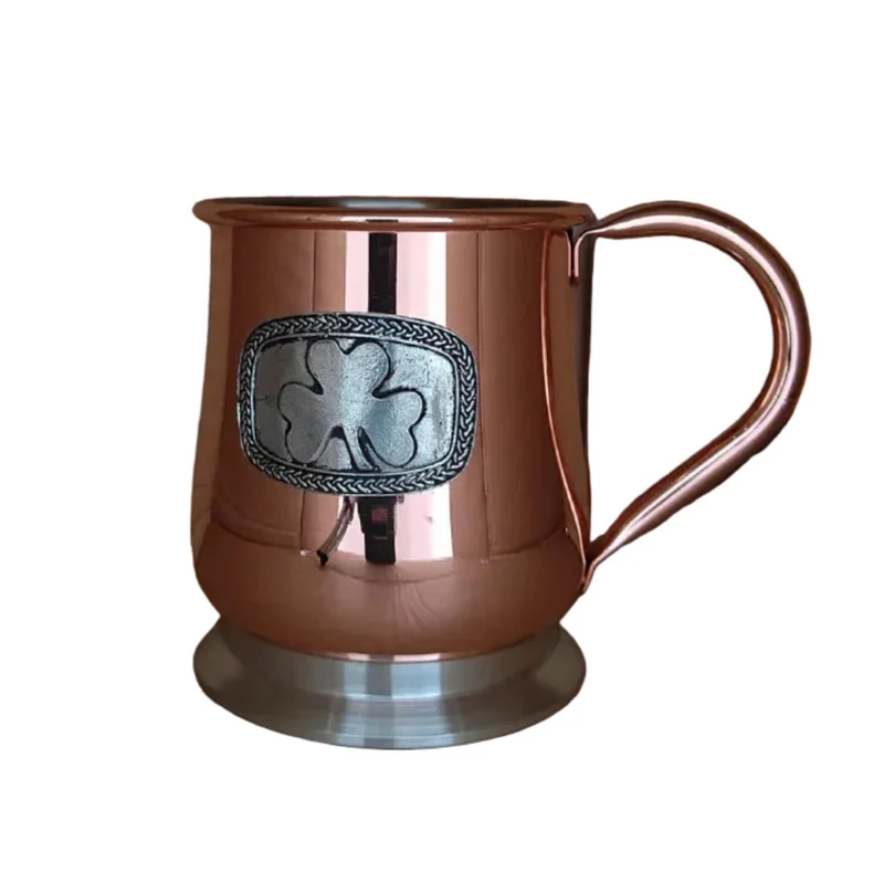 Copper-Colored Pewter Tankard
