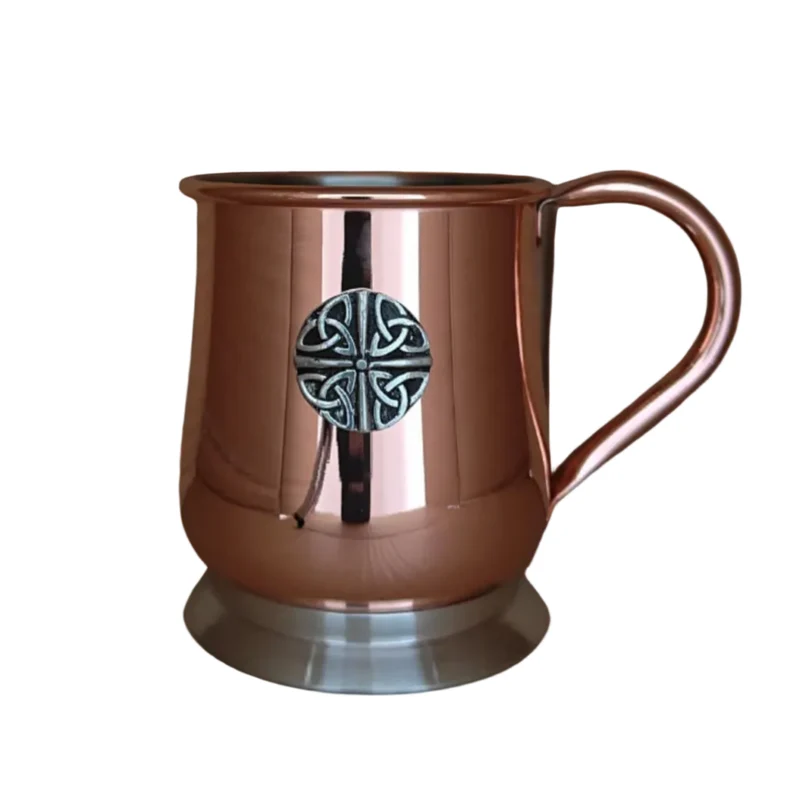 Copper-Colored Pewter Tankard