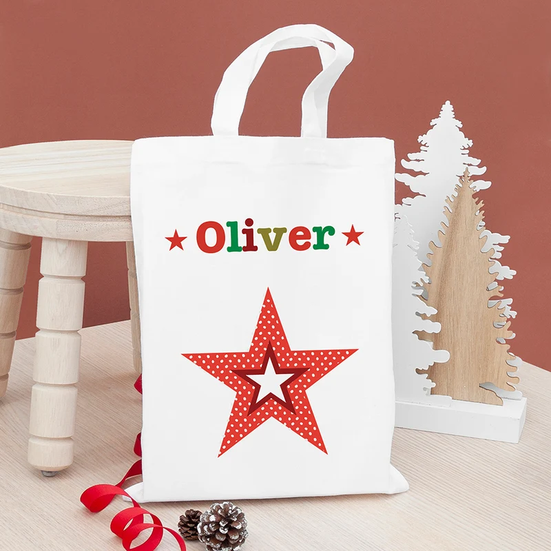 Personalised Personalised Christmas Treat Bag