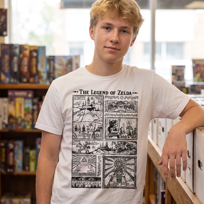 Zelda - Link The Wind Waker Intro T-Shirt