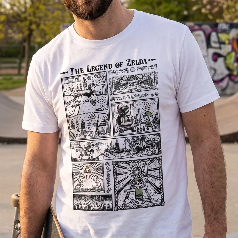 Zelda - Link The Wind Waker Intro T-Shirt
