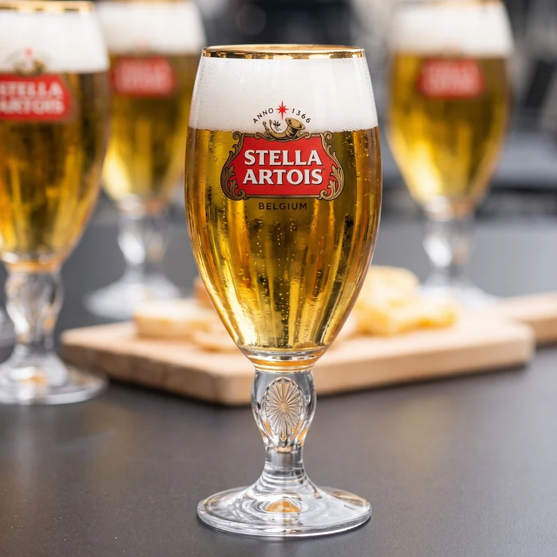 Stella Artois Biergläser - Chalice - 250 ml - 6 Stück