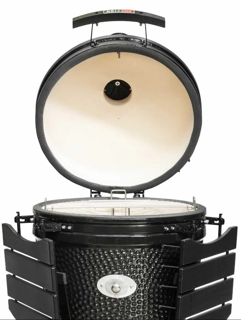 Keij Kamado BBQ Pro Large Schwarz - 21 Zoll