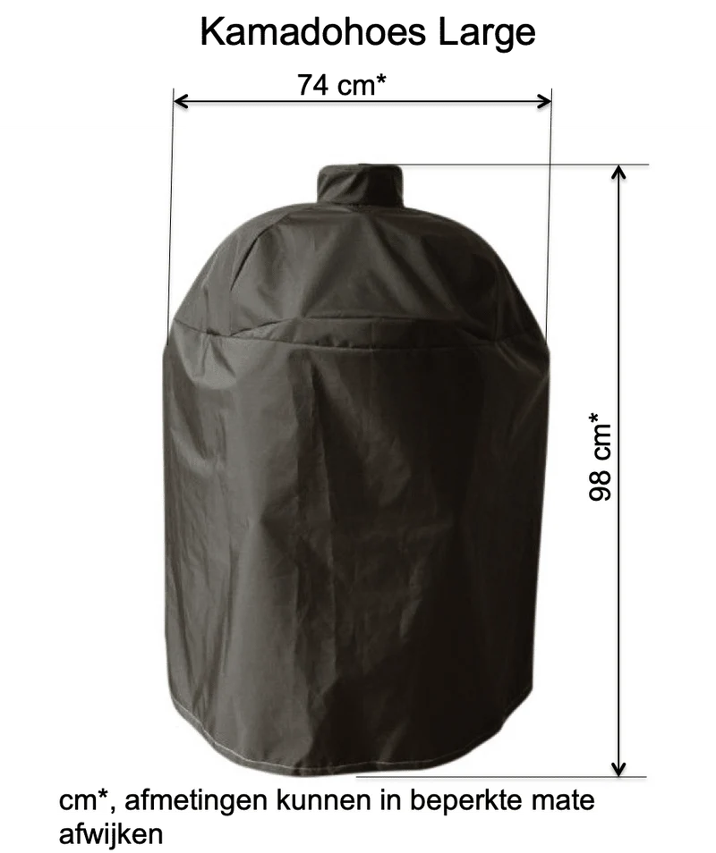 Keij Kamado BBQ Pro Large Schwarz - 21 Zoll