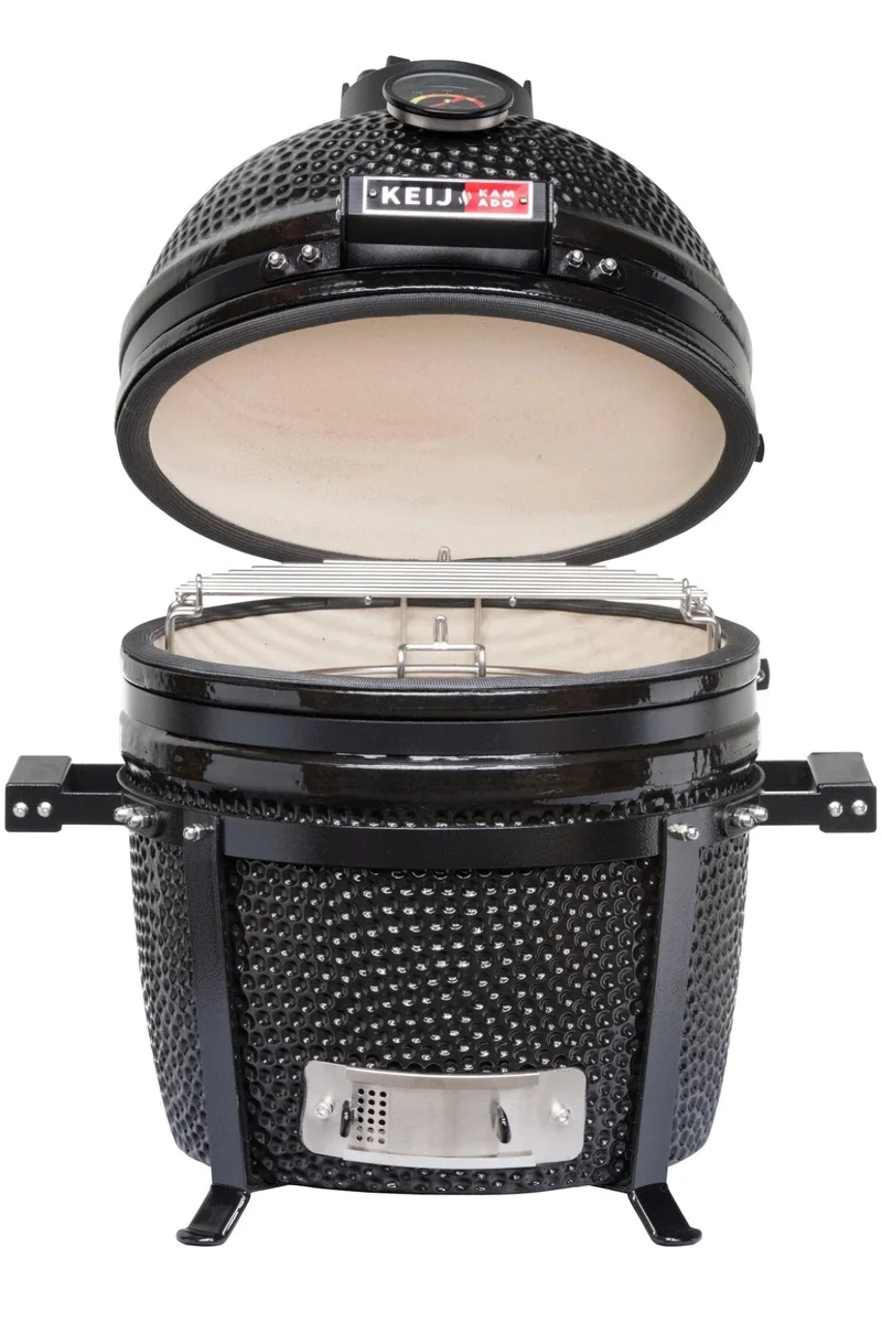 Keij Kamado BBQ Pro Compact Black - 15 Zoll