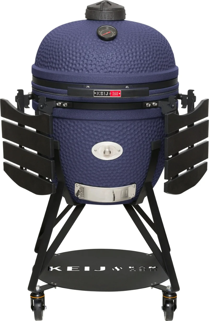 Keij Kamado Legend Keramisch XL Blau - Starterset BBQ Grill