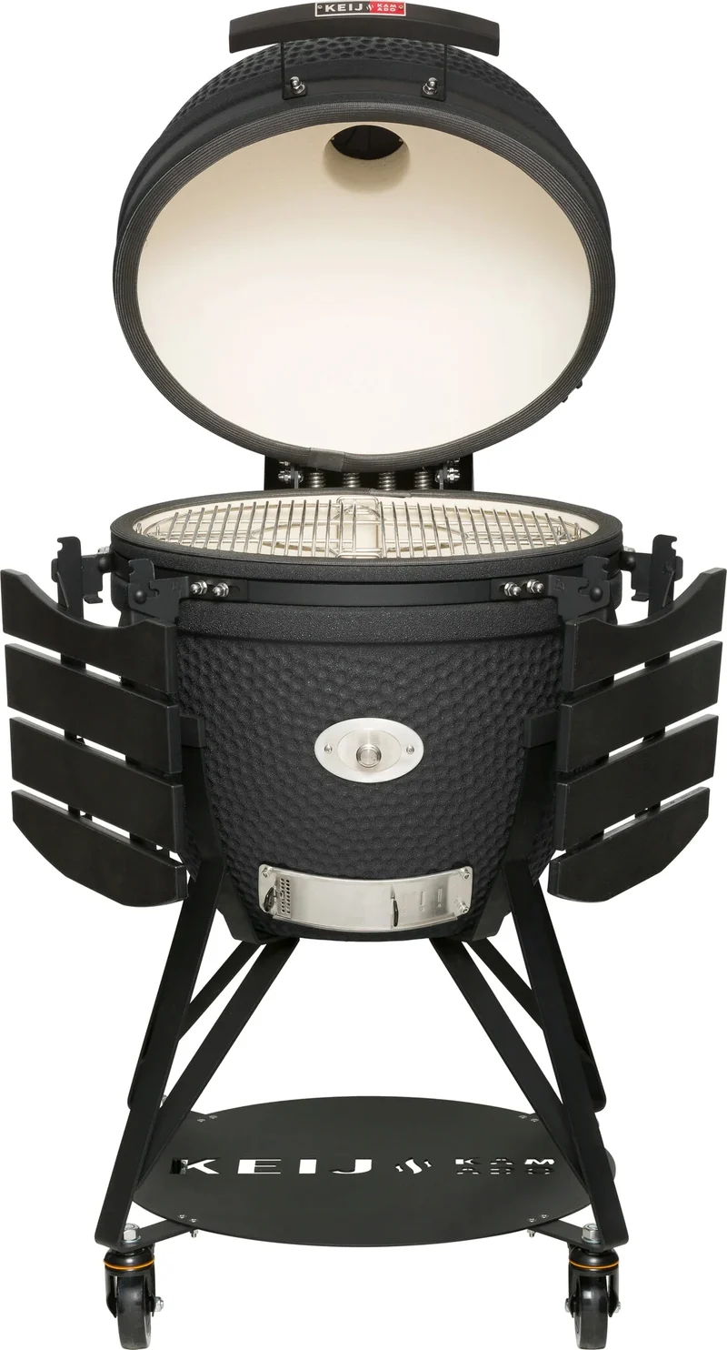 Keij Kamado BBQ Legend XL Matt Schwarz - 23 Zoll