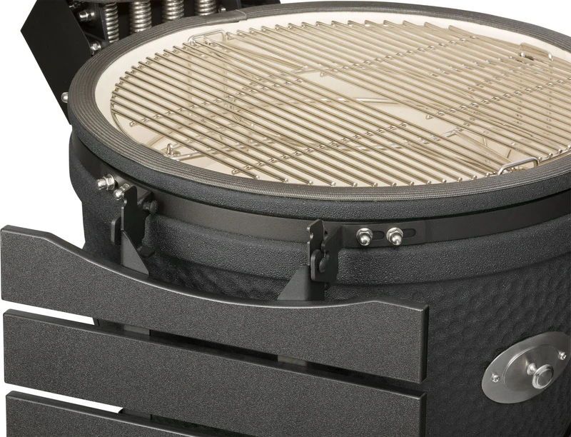 Keij Kamado BBQ Legend XL Matt Schwarz - 23 Zoll