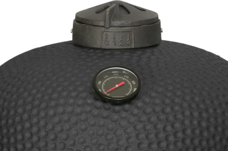 Keij Kamado BBQ Legend XL Matt Schwarz - 23 Zoll