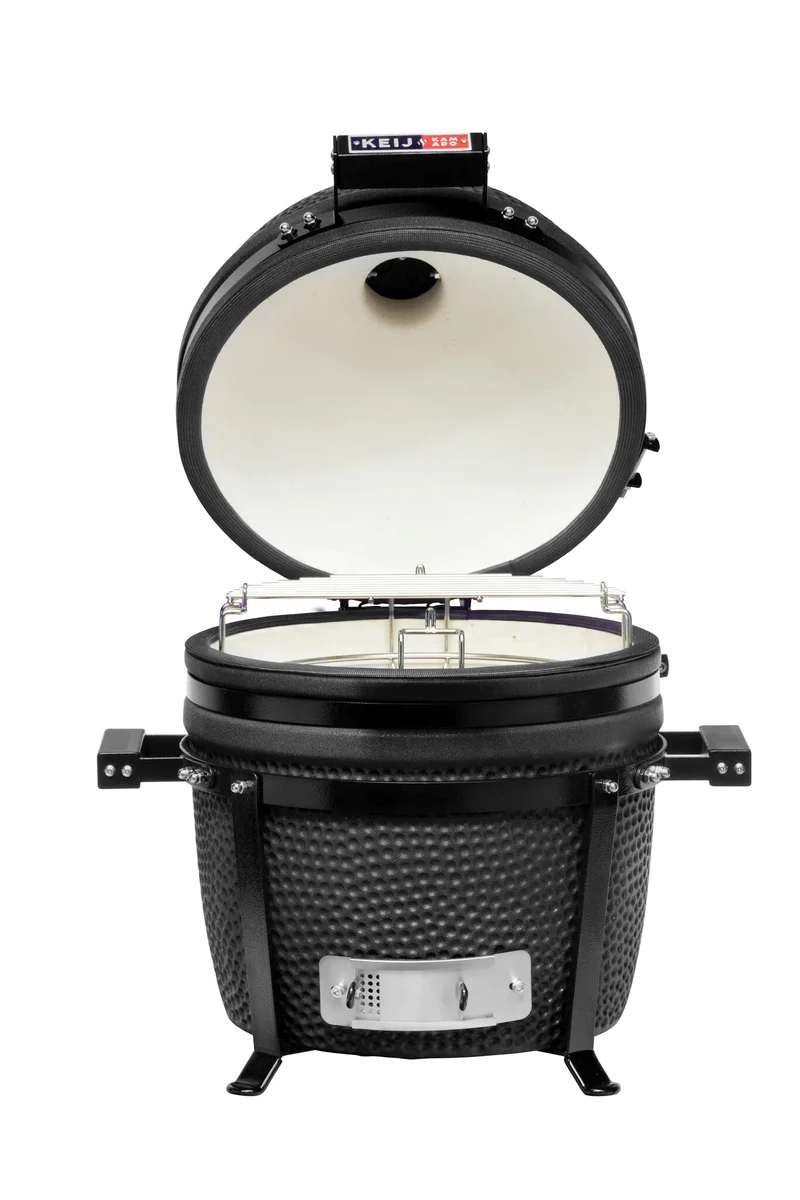 Keij Kamado BBQ Legend Compact Matt Schwarz - 15 Zoll