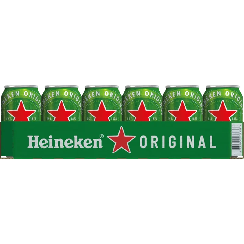 Heineken Original 4,6% 24x0,33L Dose zzgl. DPG Pfand