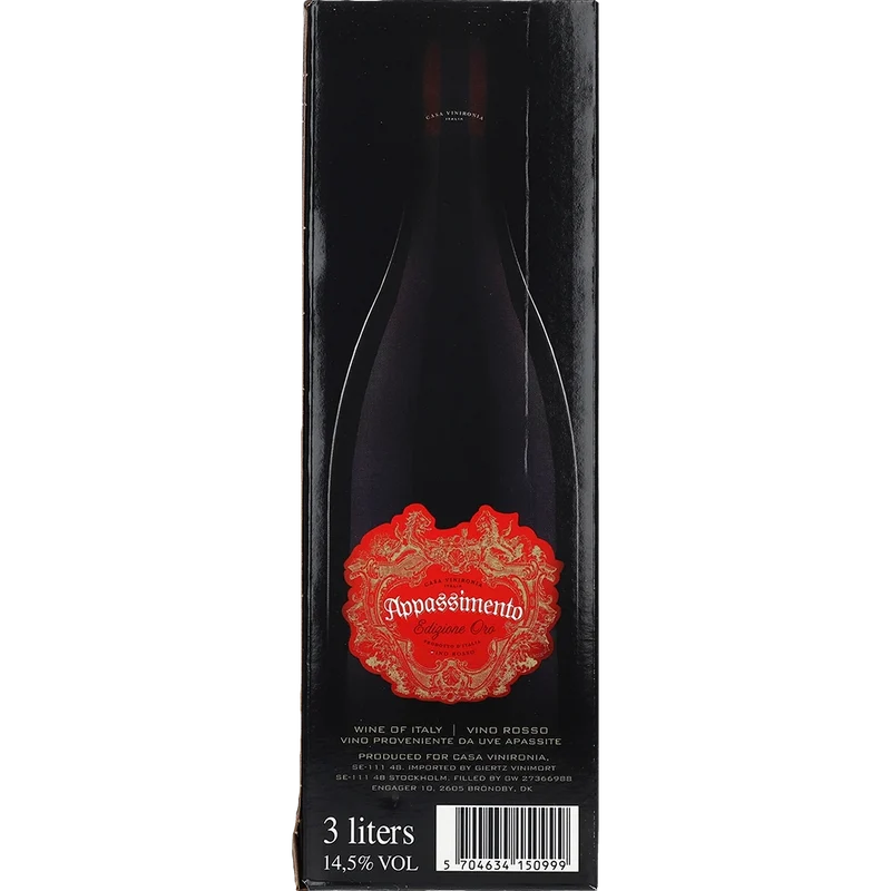 Casa Vinironia Appassimento 14.5% 3L BIB