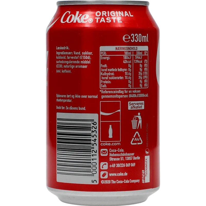 Coca-Cola 24x0,33L Dose zzgl. DPG Pfand