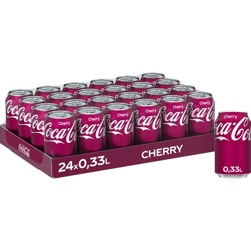 Coca-Cola Cherry 24x0,33L Dose zzgl. DPG Pfand