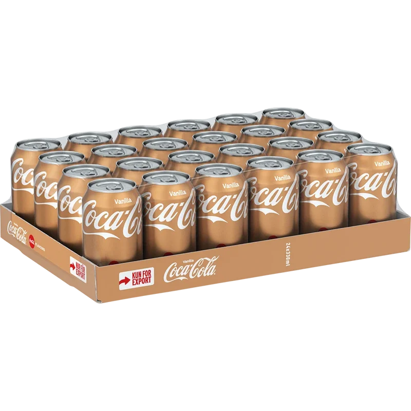 Coca-Cola Vanilla 24x0,33L Dose zzgl. DPG Pfand