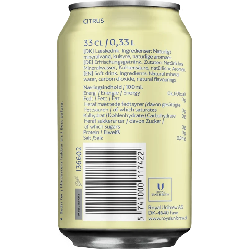 Egekilde Citrus 24x0,33L Dose zzgl. DPG Pfand