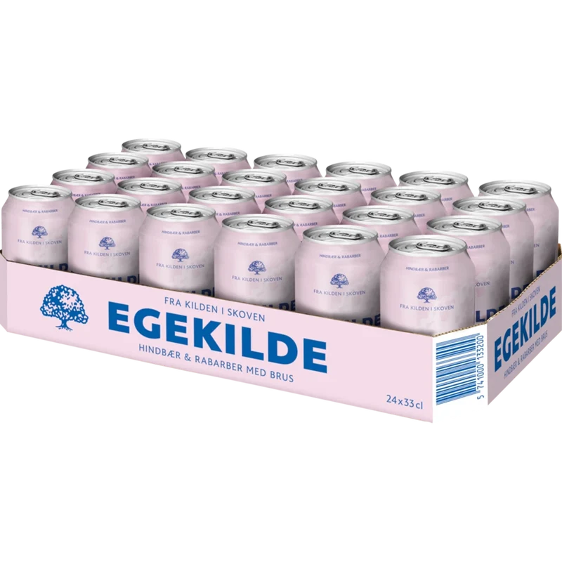 Egekilde Hindbær Rabarber 24x0,33L Dose zzgl. DPG Pfand
