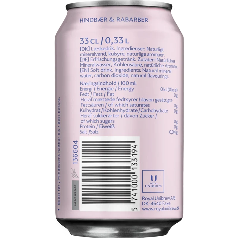 Egekilde Hindbær Rabarber 24x0,33L Dose zzgl. DPG Pfand