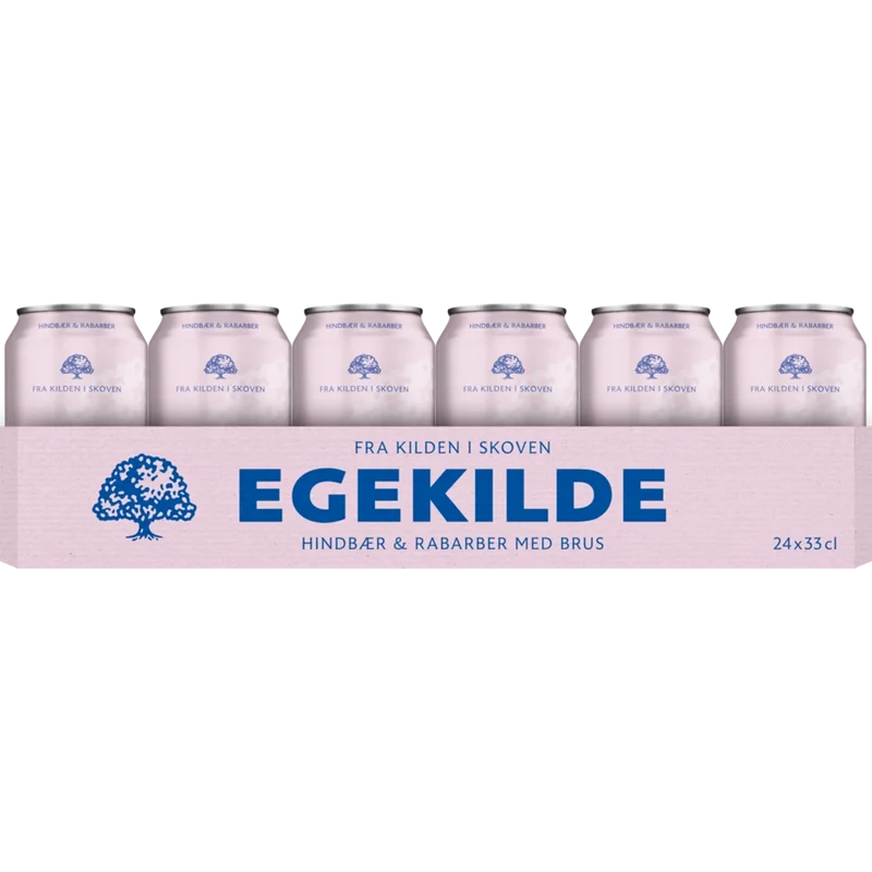 Egekilde Hindbær Rabarber 24x0,33L Dose zzgl. DPG Pfand