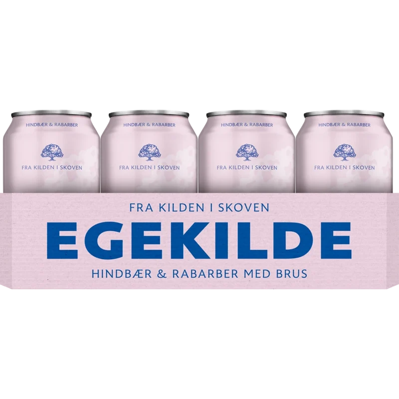 Egekilde Hindbær Rabarber 24x0,33L Dose zzgl. DPG Pfand