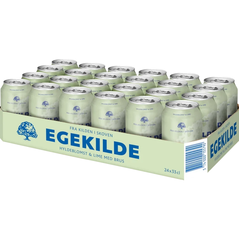 Egekilde Hyldeblomst Lime 24x0,33L Dose zzgl. DPG Pfand