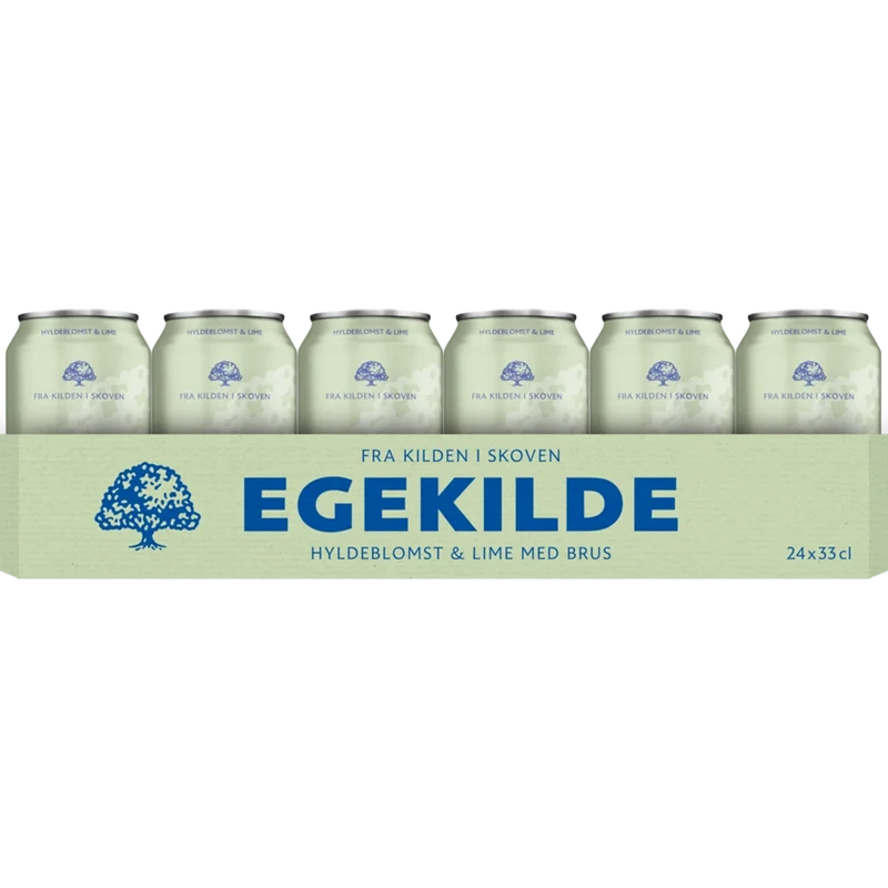 Egekilde Hyldeblomst Lime 24x0,33L Dose zzgl. DPG Pfand