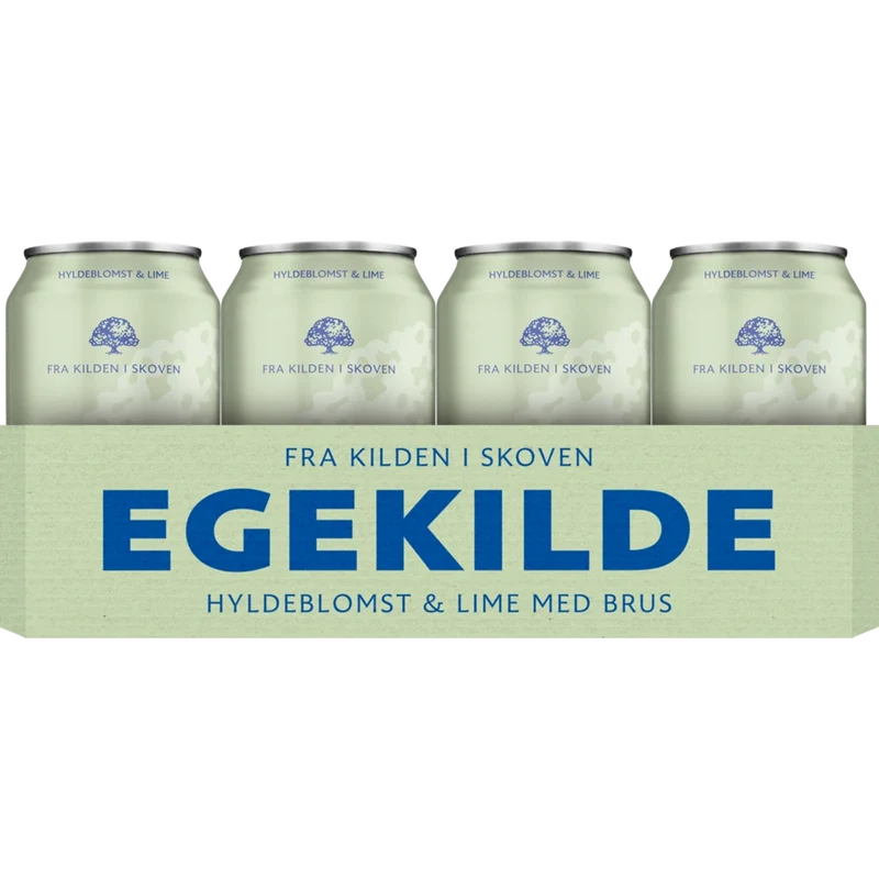 Egekilde Hyldeblomst Lime 24x0,33L Dose zzgl. DPG Pfand