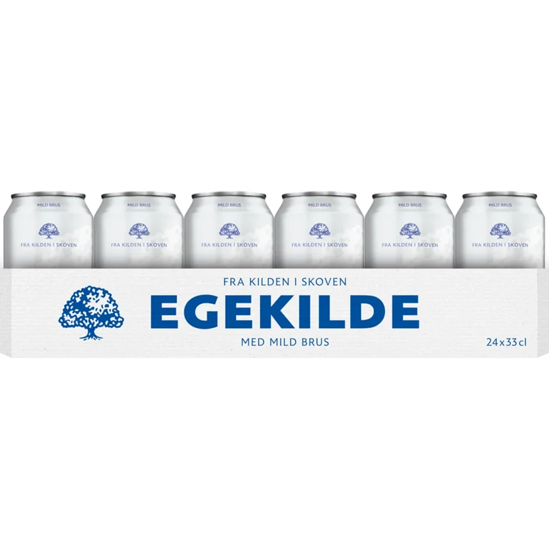 Egekilde med Mild Brus 24x0,33L Dose zzgl. DPG Pfand