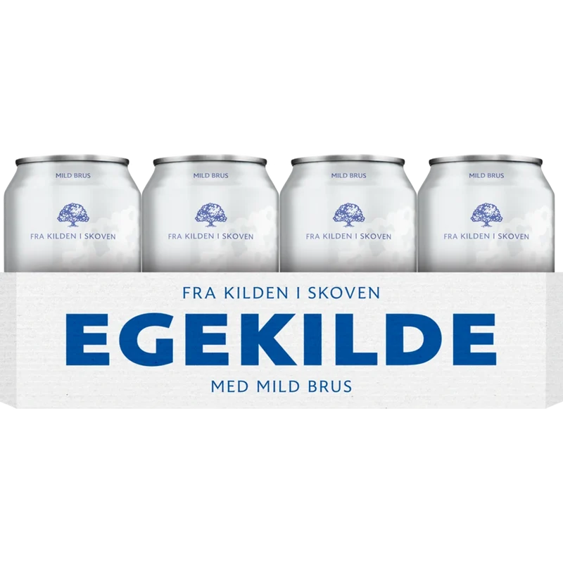 Egekilde med Mild Brus 24x0,33L Dose zzgl. DPG Pfand