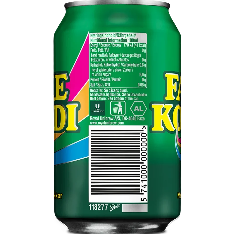 Faxe Kondi 24x0,33L Dose zzgl. DPG Pfand