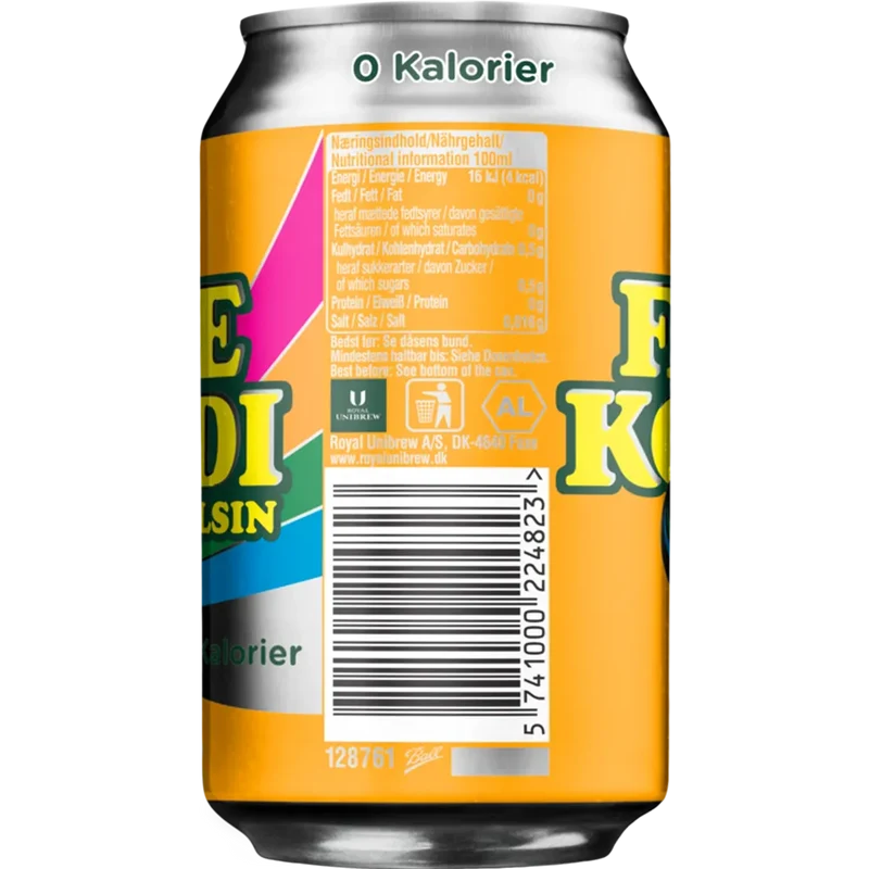 Faxe Kondi Appelsin Free 24x0,33L Dose zzgl. DPG Pfand