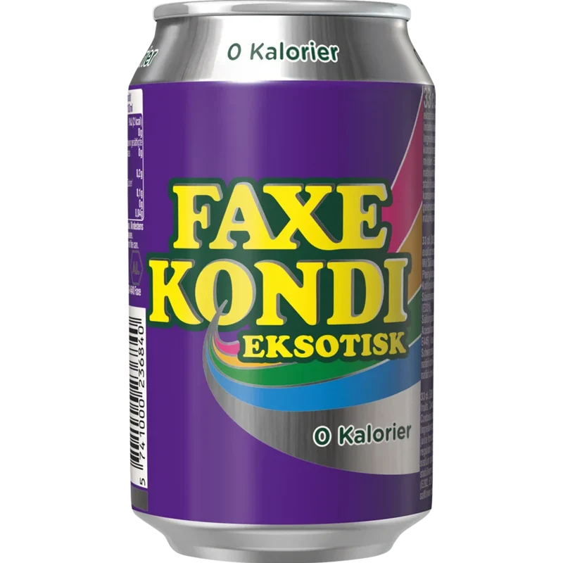 Faxe Kondi Eksotisk 0 kalorier 18x0,33L Dose zzgl. DPG Pfand