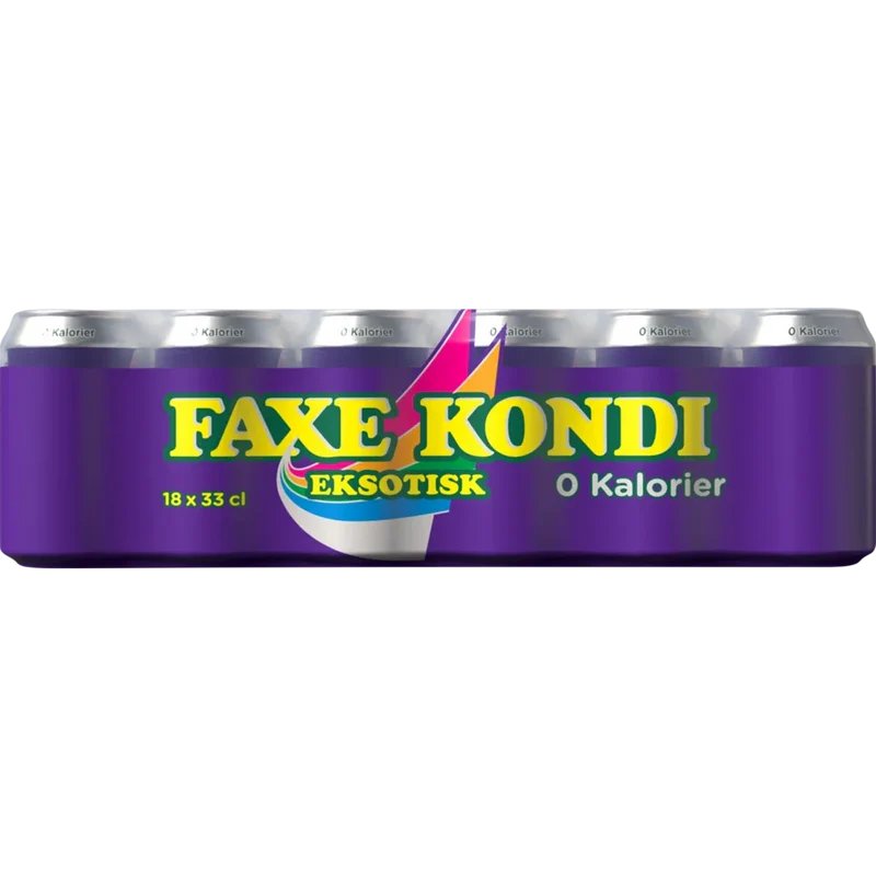 Faxe Kondi Eksotisk 0 kalorier 18x0,33L Dose zzgl. DPG Pfand