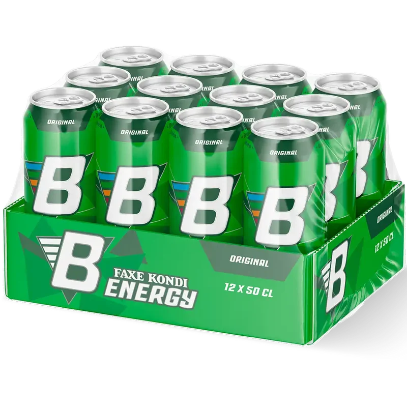 Faxe Kondi Energy Original 12x0,5L Dose zzgl. DPG Pfand