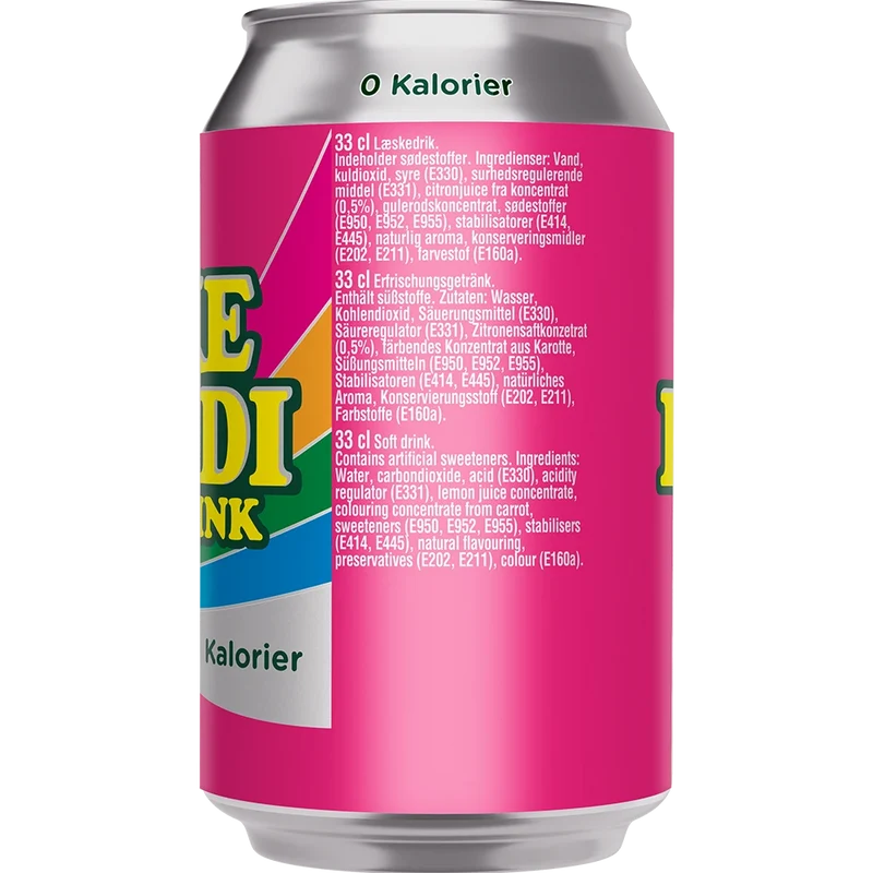 Faxe Kondi Pink 0 Kalorier 18x0,33L Dose zzgl. DPG Pfand