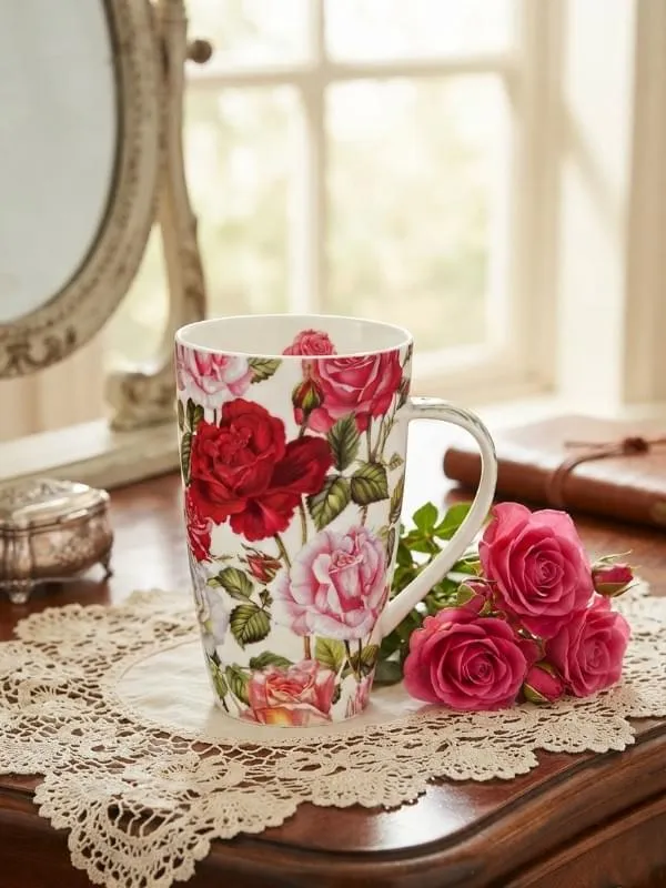 Dunoon Henl Roses Mug
