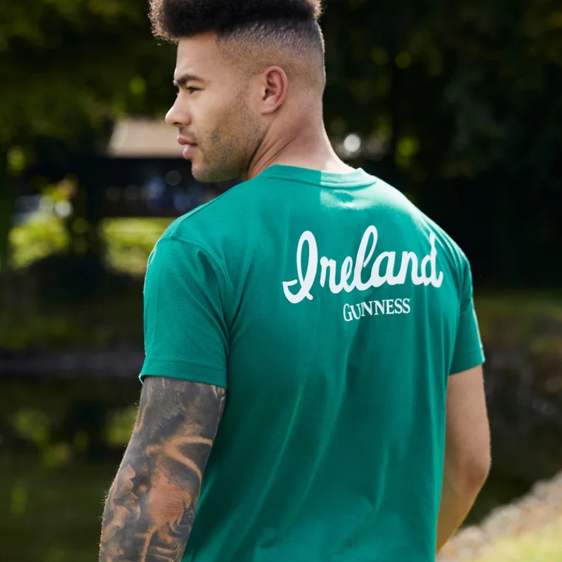 Green Ireland Guinness Graphic T-Shirt
