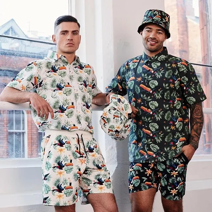Guinness Tropical Print Bucket Hat
