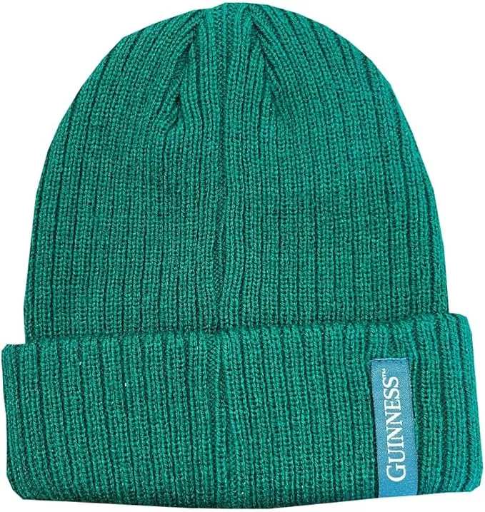 Green Guinness Harp Knit Beanie