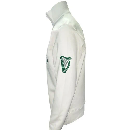 White Guinness Dublin Ireland ¼ Zip Sweatshirt