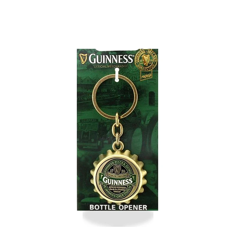 Guinness Key Ring Bottle Opener, Bottle Top, Ireland Collection