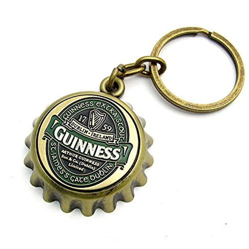 Guinness Key Ring Bottle Opener, Bottle Top, Ireland Collection