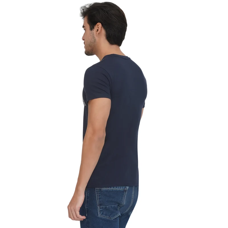 Unisex Dublin Landmarks Navy T-shirt