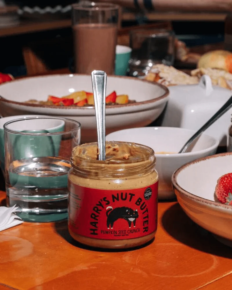 Erdnussbutter mit Kürbiskernen und Zimt, 330g