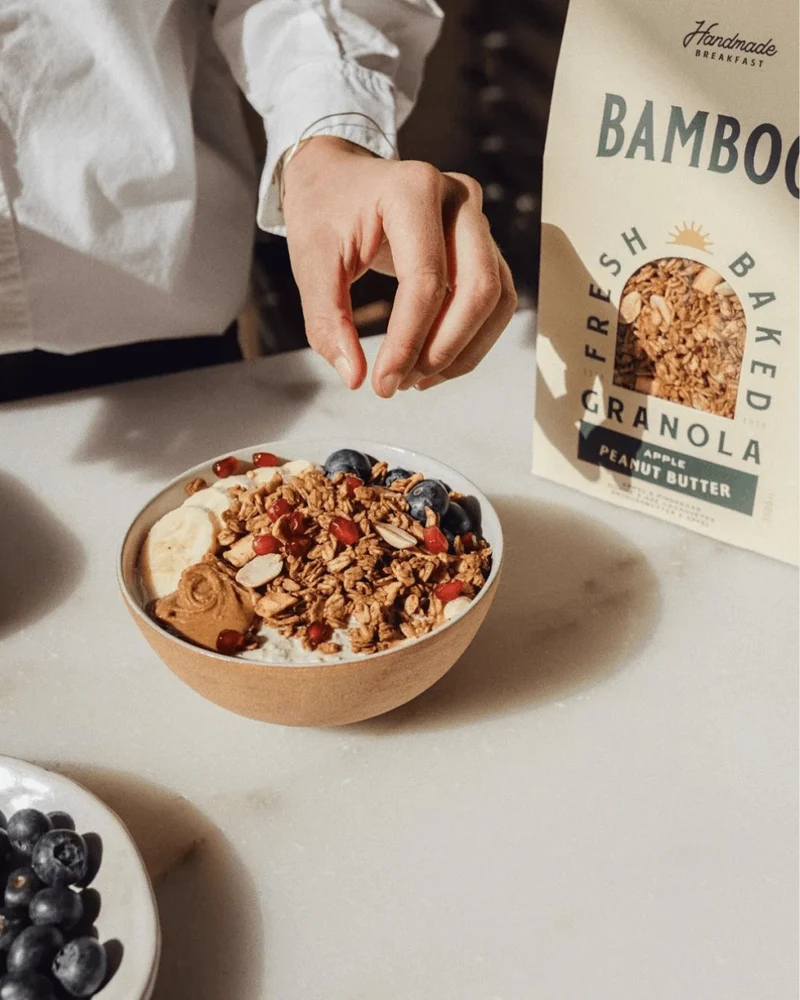 Granola mit Erdnussbutter & Apfel, 350g