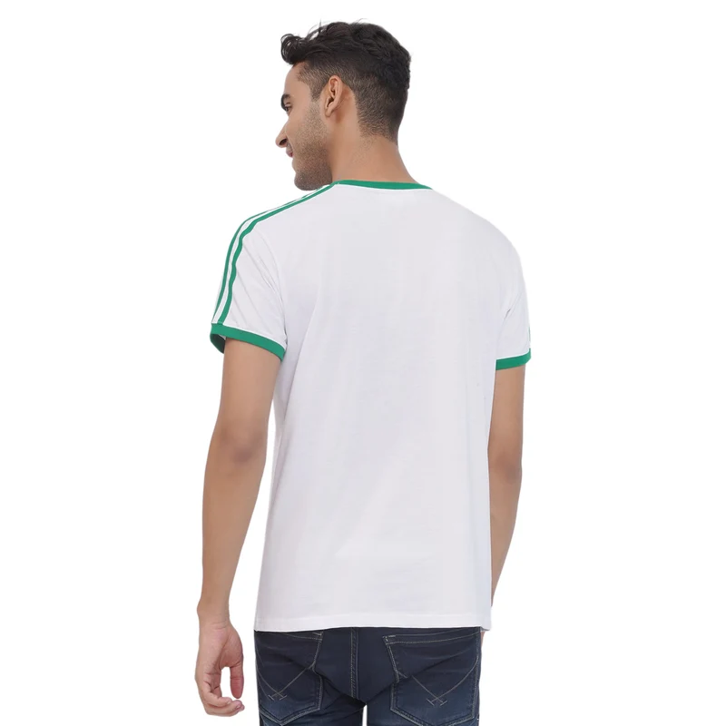 Unisex Limited Edition Ringer-Style White T-Shirt