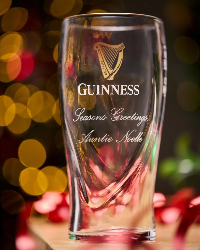 Guinness Personalised Glass in a Gift Box